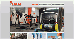 Desktop Screenshot of inform-fitness.at